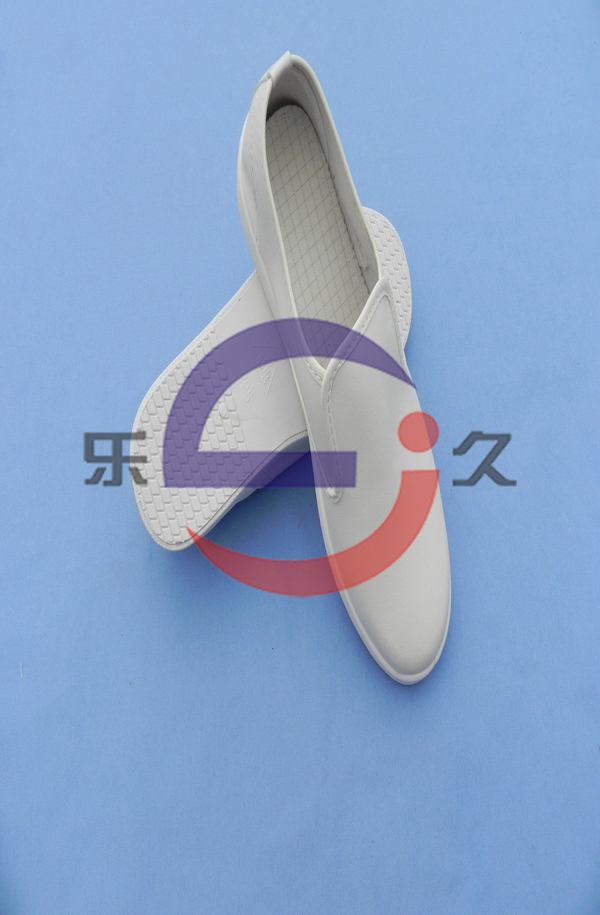 LJ-065 防靜電人革鴨舌鞋
